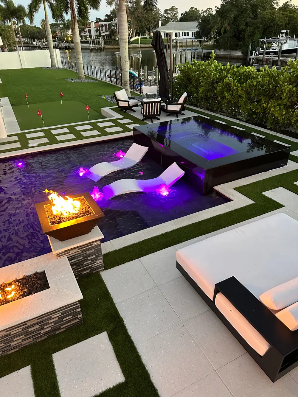 Financed Wahoo Pool project in Tampa Bay
