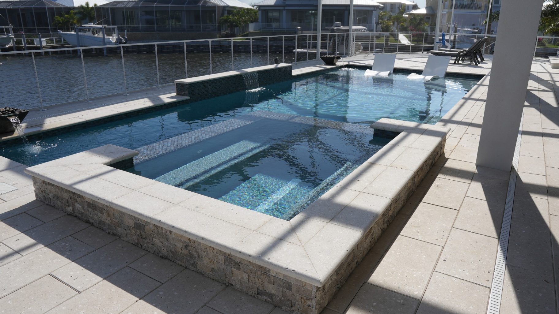 Vera Canal Retreat — Wahoo Pools custom build 6