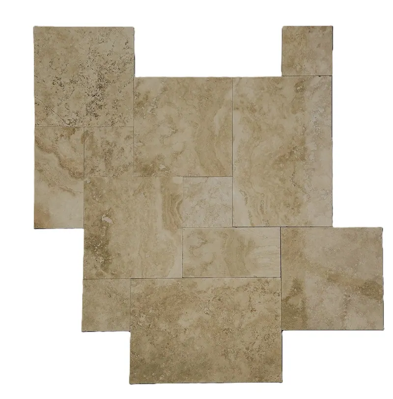 Columbus Travertine Pavers by Harmony Stone