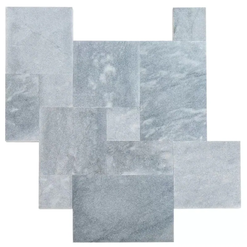 Ice Blue Marble Pavers by Harmony Stone