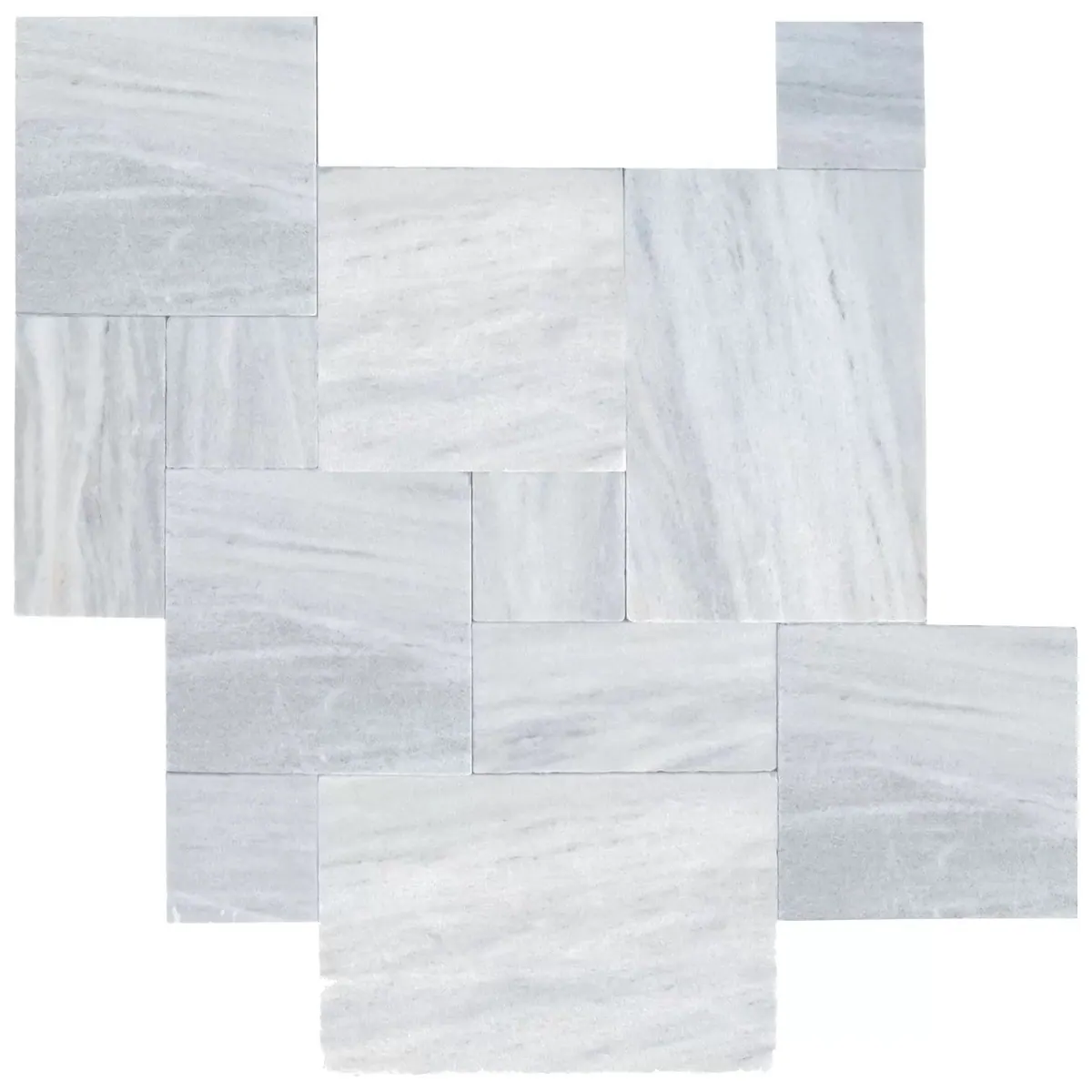 Harmony Stone Solto White Marble Pavers — Decking