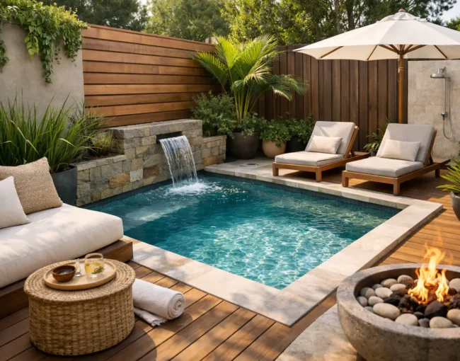 11 Small Backyard Plunge Pool Ideas