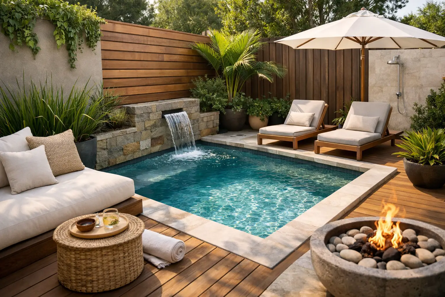 11 Small Backyard Plunge Pool Ideas