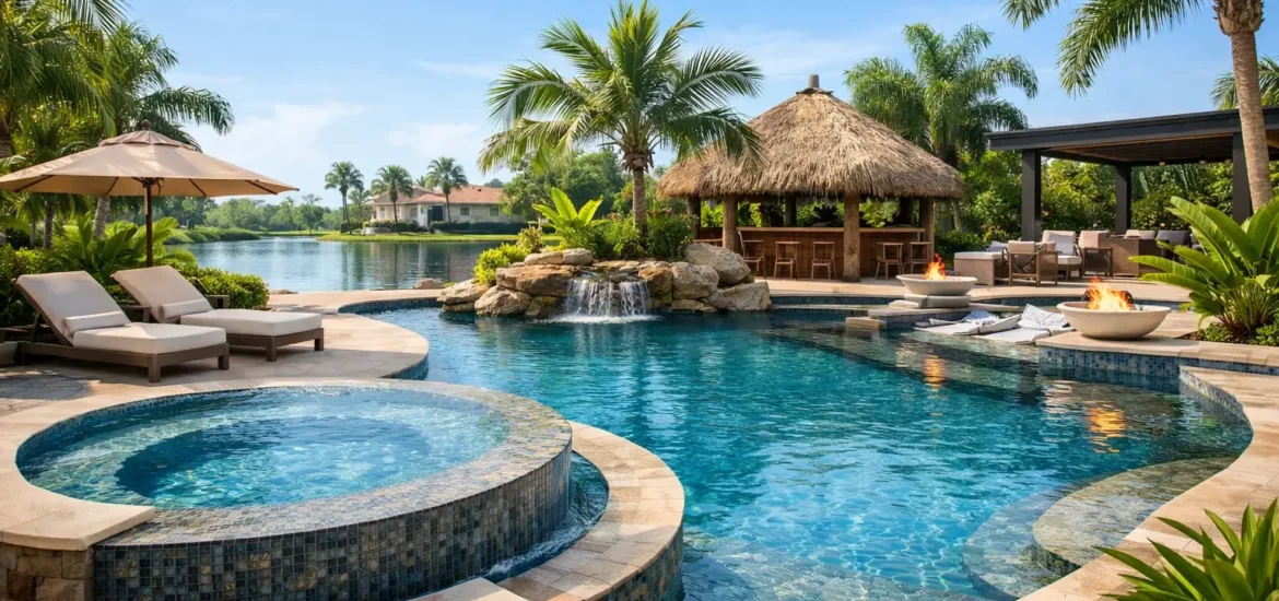 12 Custom Pool Ideas for Florida Backyards