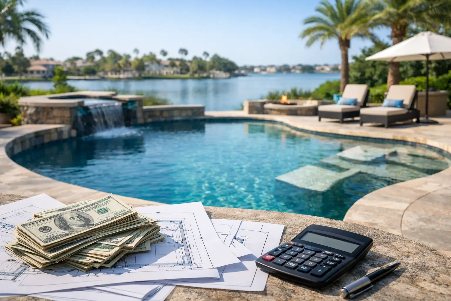 Custom Pool Cost in Tampa Bay
