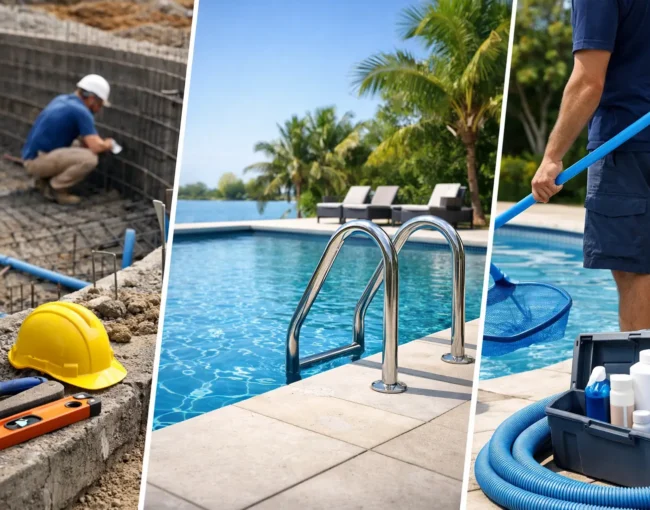 Swimming Pool Construction Installation Maintenance