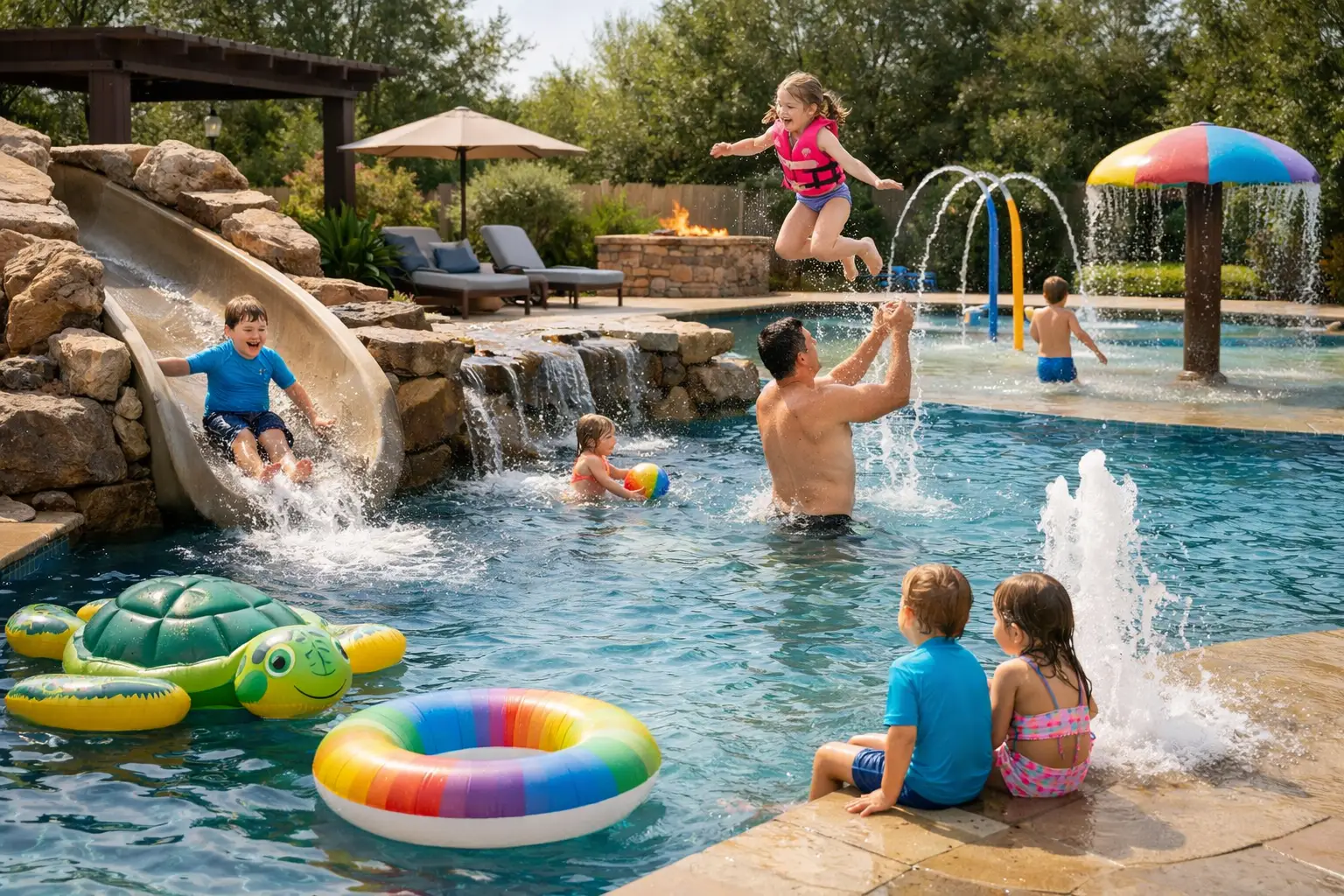 10 Best Pool Features for Families