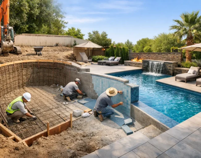 How a 90 Day Pool Installation Takes Shape