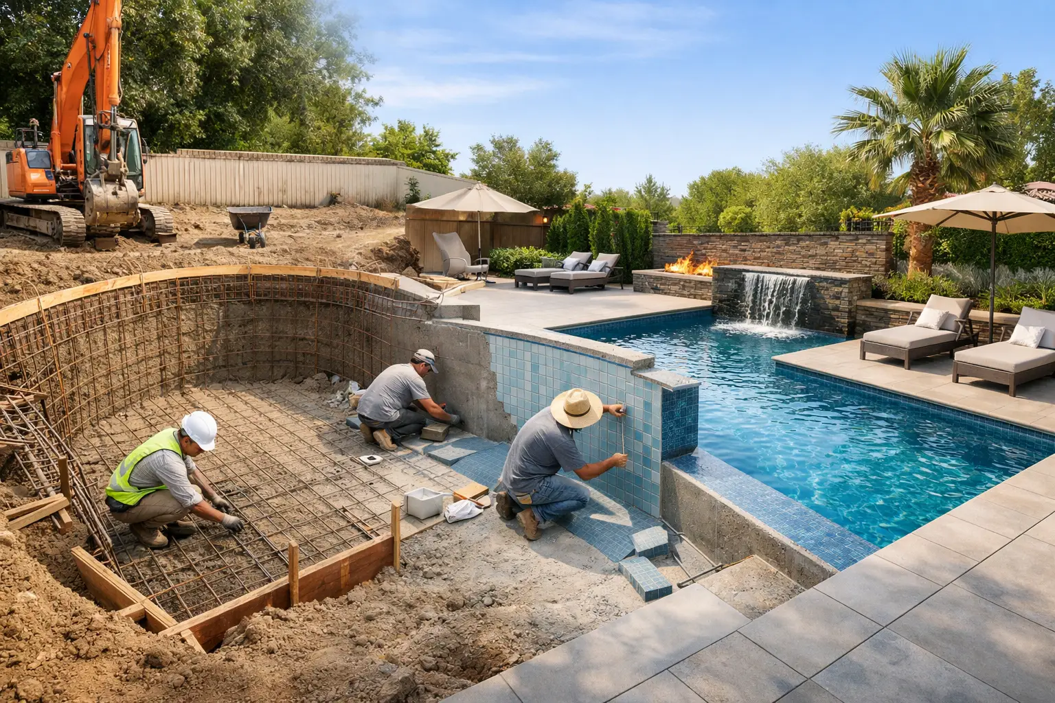 How a 90 Day Pool Installation Takes Shape